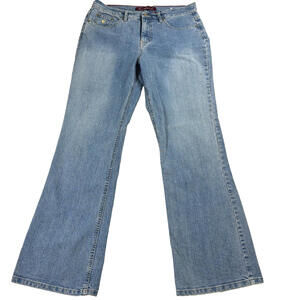 Gloria Vanderbilt Jeans Womens 12 Bootcut Light Wash Classic Stretch Denim
